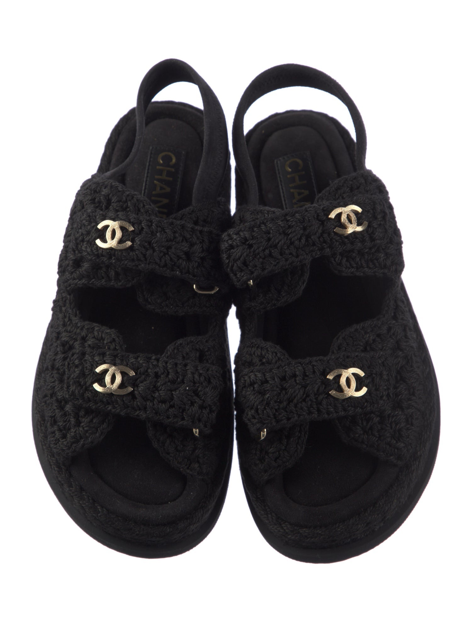 Chanel 2025 Interlocking CC Logo Espadrilles
