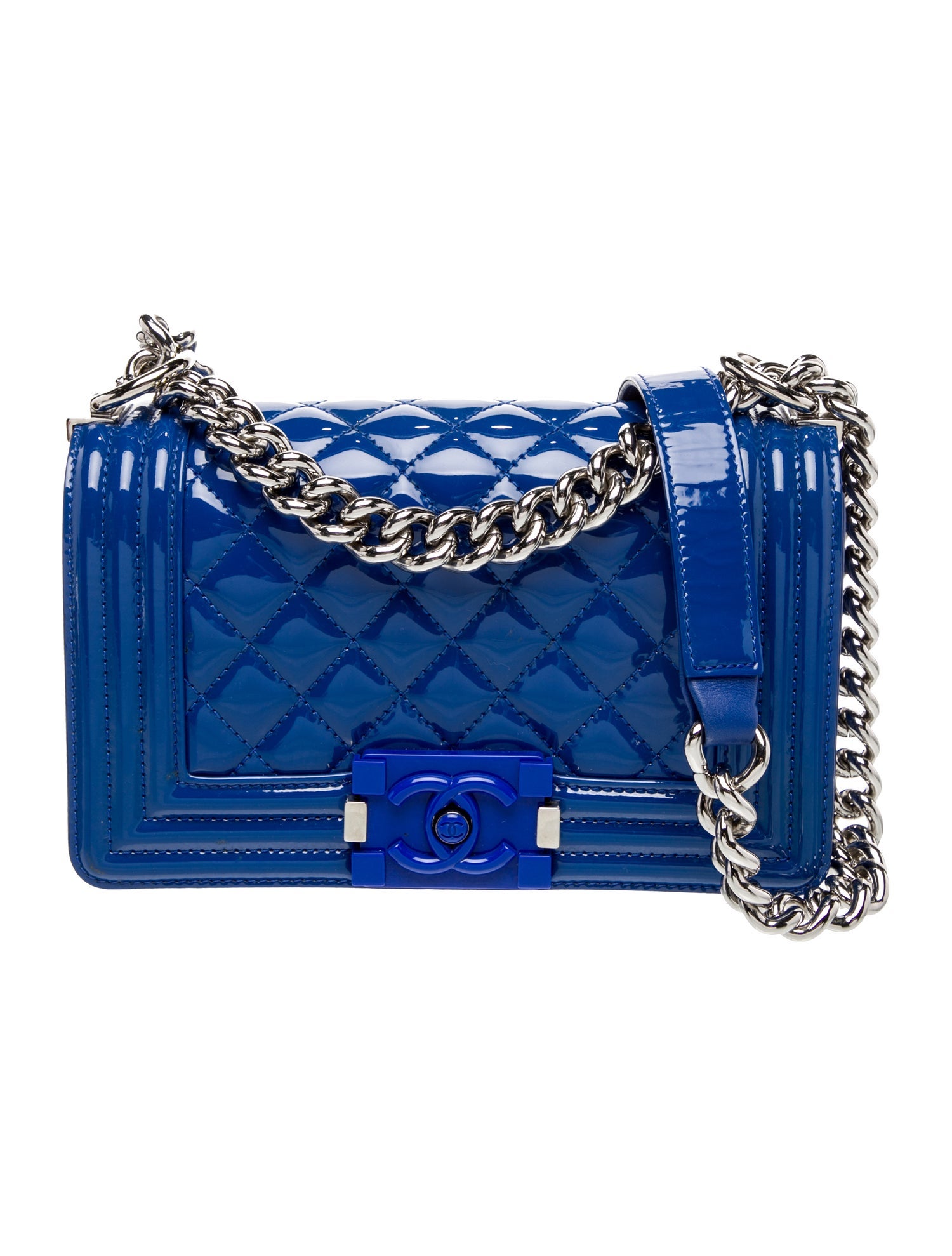 Chanel Small Plexiglass Boy Bag