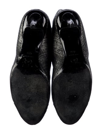 Chanel Interlocking CC Logo Boots