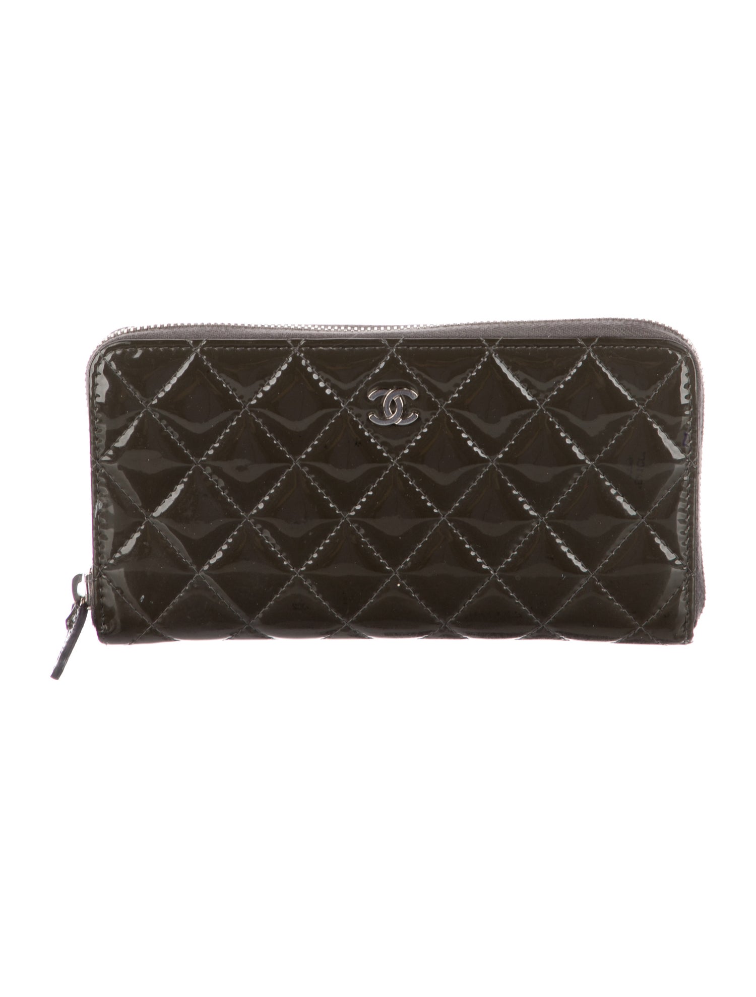 Chanel 2015 Interlocking CC Logo Continental Wallet