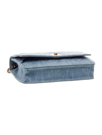 Chanel Denim Reissue Wallet On Chain