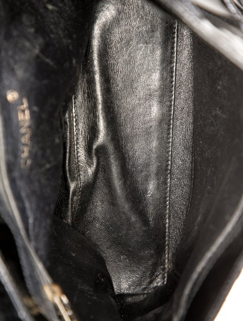 Chanel Patent Quilted Flap Shoulder Bag