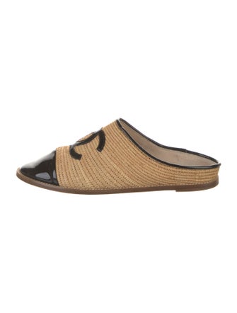 Chanel 2019 Interlocking CC Logo Mules