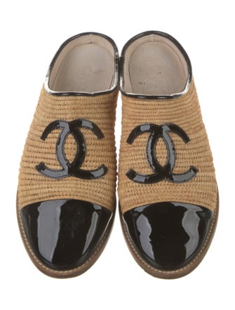 Chanel 2019 Interlocking CC Logo Mules