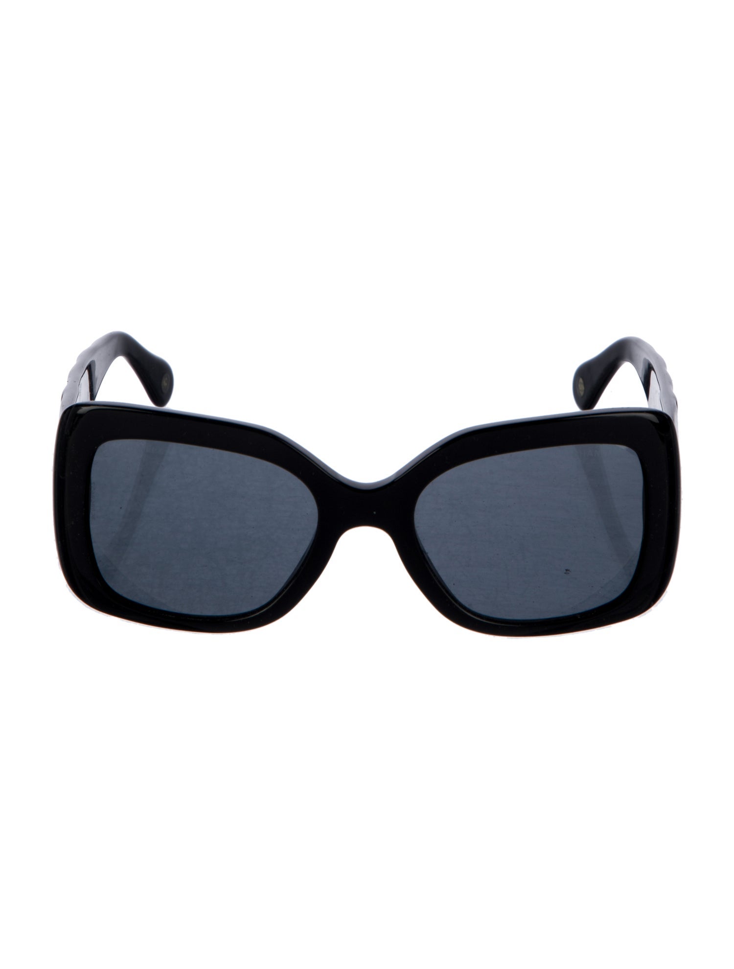 Chanel Quilted Pattern Square Sunglasses