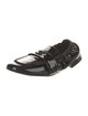 Chanel Interlocking CC Logo Patent Leather Loafers