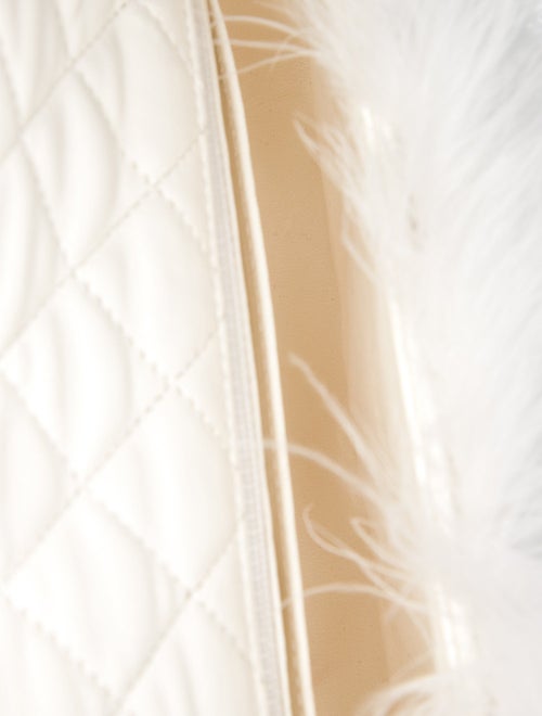 Chanel Feather Quilted CC Flap Bag