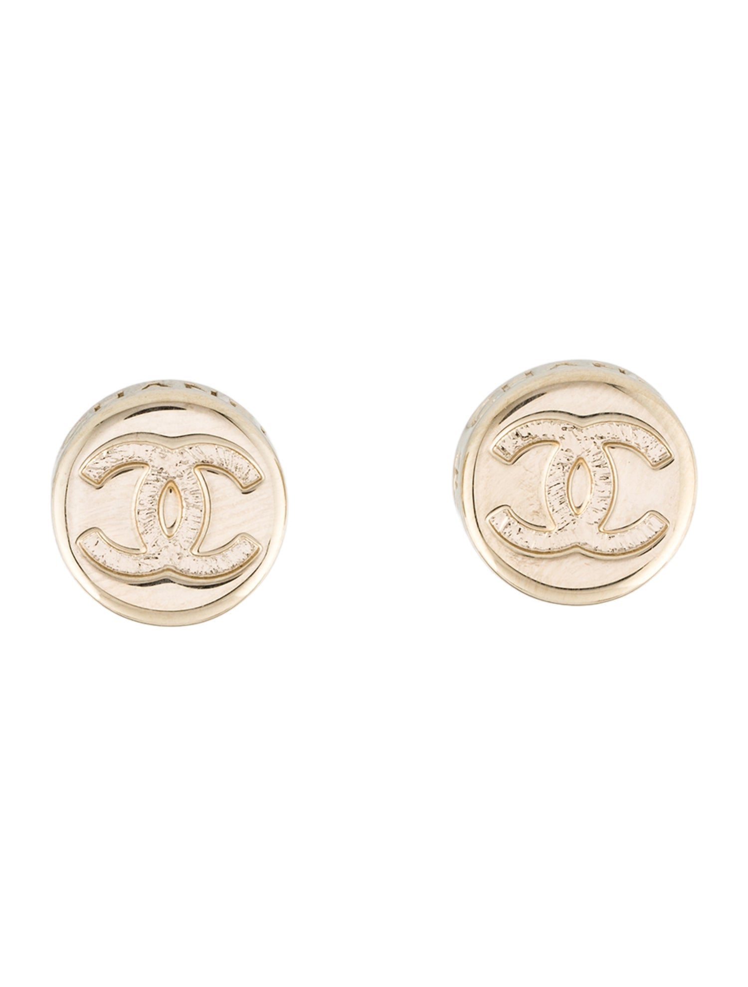 Chanel 2025 CC Stud Earrings w/ Tags