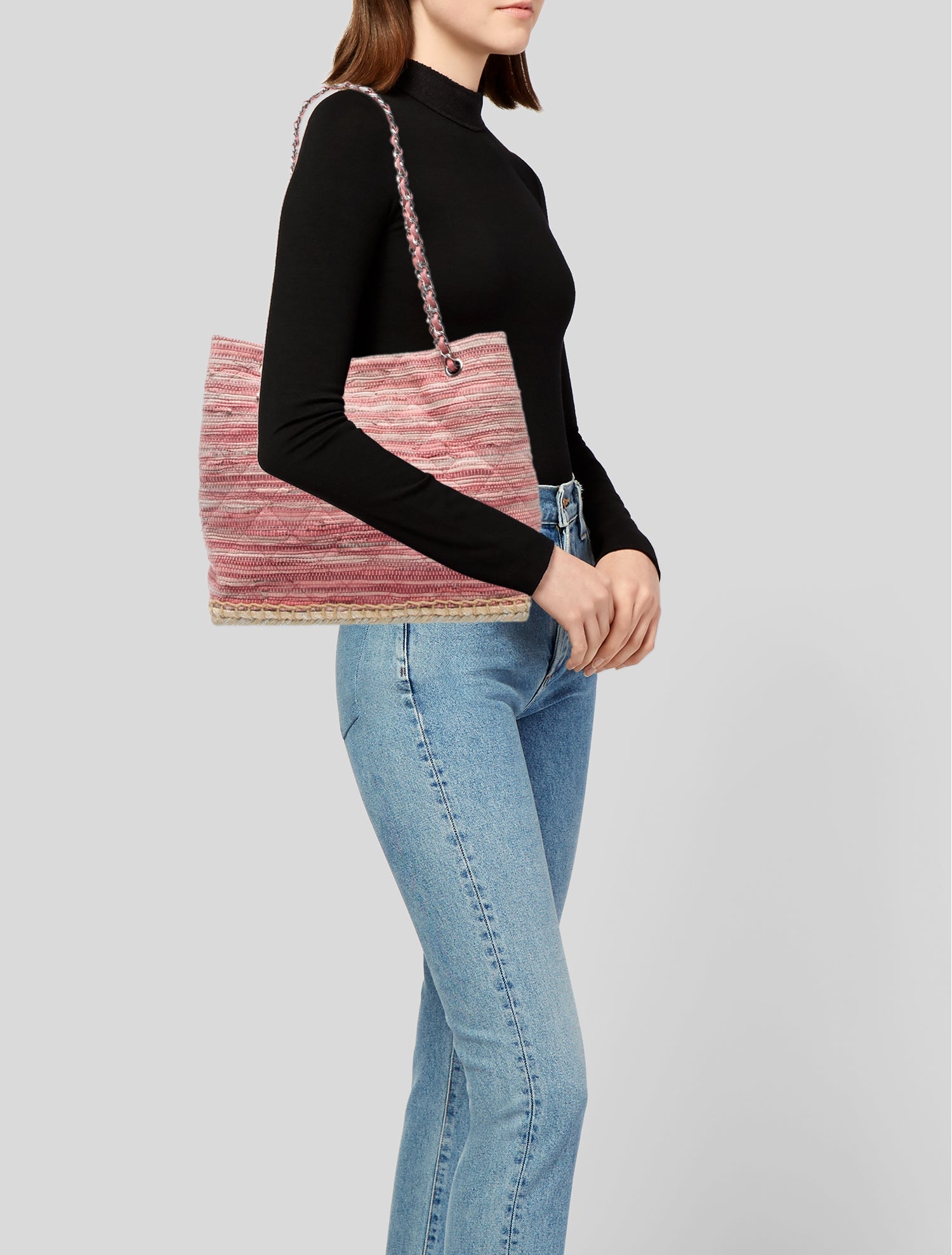 Chanel Tweed St. Tropez Tote