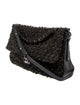 Chanel Tweed Maxi Single Flap Bag