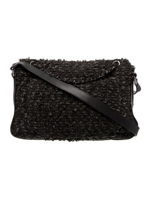 Chanel Tweed Maxi Single Flap Bag