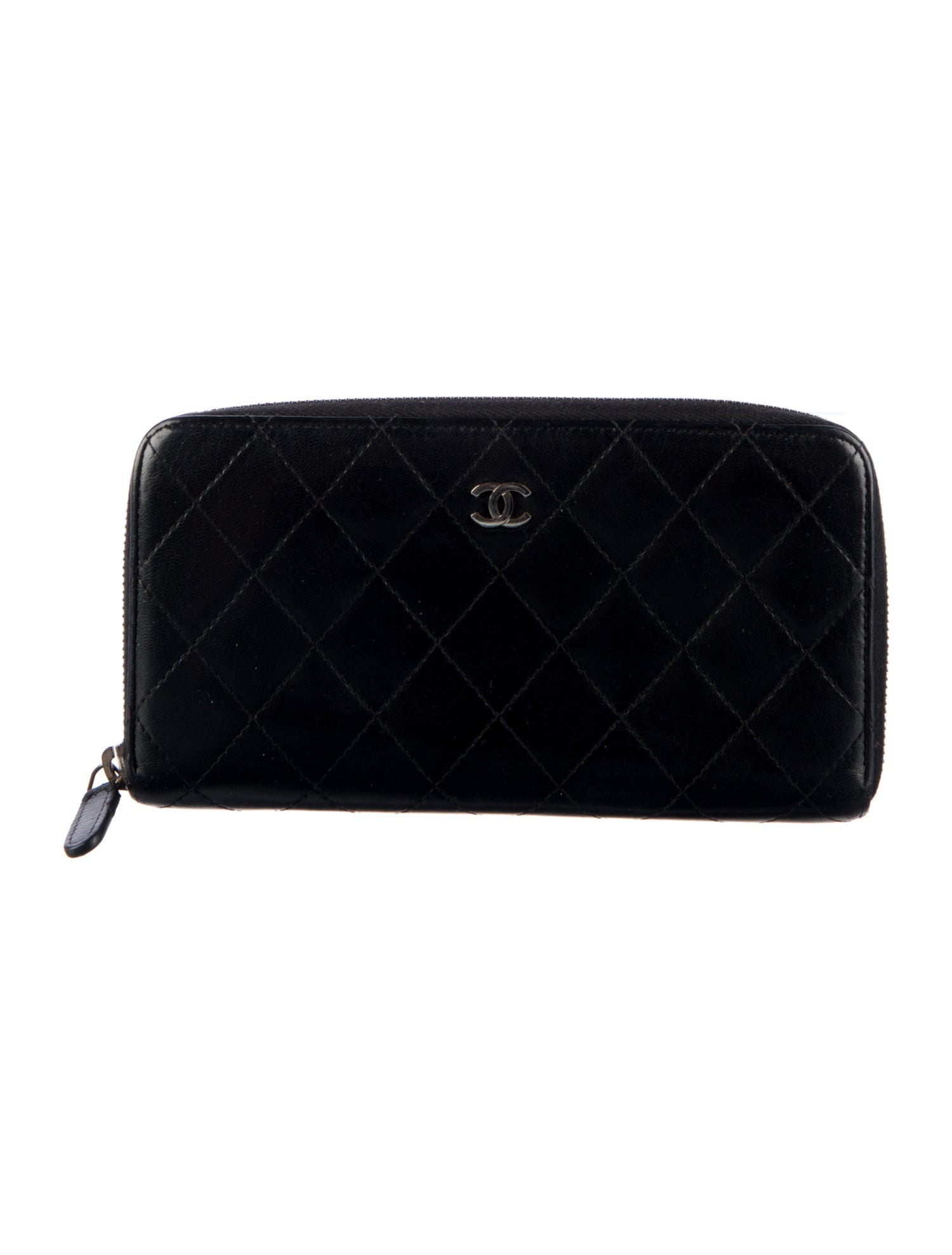 Chanel 2011-2012 Interlocking CC Logo Continental Wallet