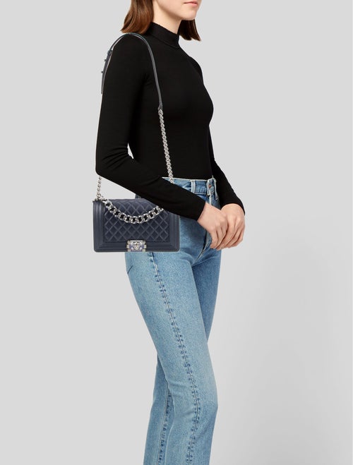 Chanel Medium Crystal Boy Bag