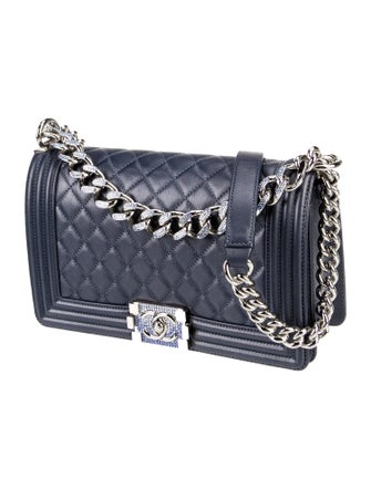 Chanel Medium Crystal Boy Bag