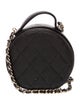 Chanel Quilted Round Clutch w/ Chain