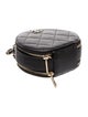 Chanel Quilted Round Clutch w/ Chain