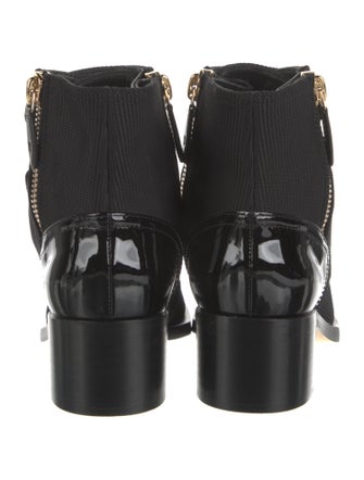 Chanel Interlocking CC Logo Boots