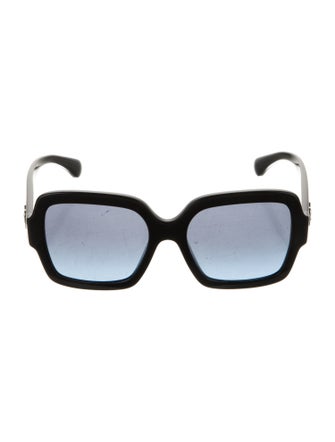 Chanel Interlocking CC Logo Square Sunglasses