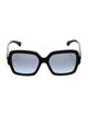 Chanel Interlocking CC Logo Square Sunglasses