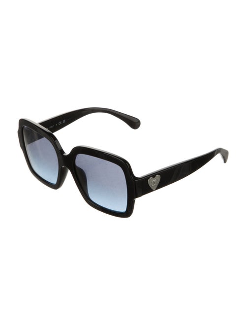 Chanel Interlocking CC Logo Square Sunglasses