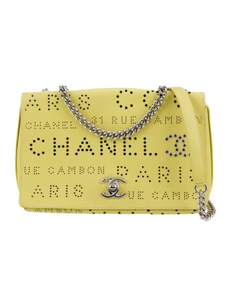 Chanel Eyelet Flap Bag w/ Pouch