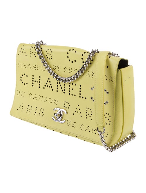 Chanel Eyelet Flap Bag w/ Pouch