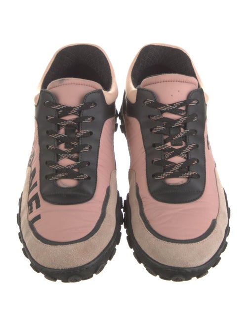 Chanel Interlocking CC Logo Nylon Sneakers