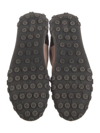 Chanel Interlocking CC Logo Nylon Sneakers