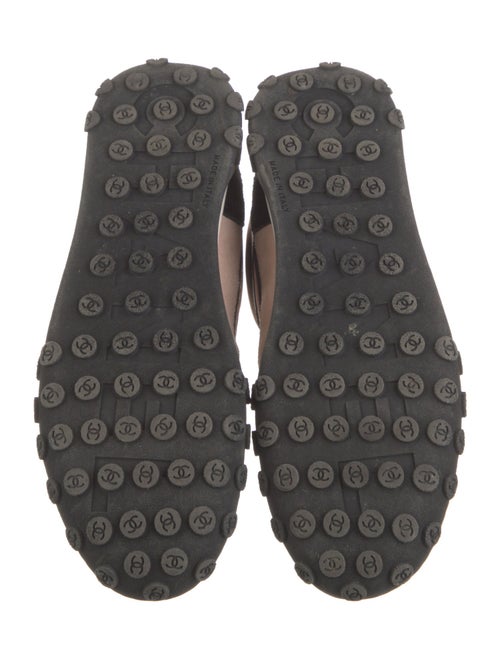 Chanel Interlocking CC Logo Nylon Sneakers