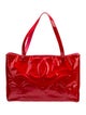 Chanel Patent Triple CC Tote