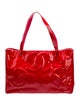 Chanel Patent Triple CC Tote