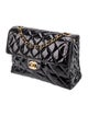 Chanel Patent CC Quilted Square Flap Bag