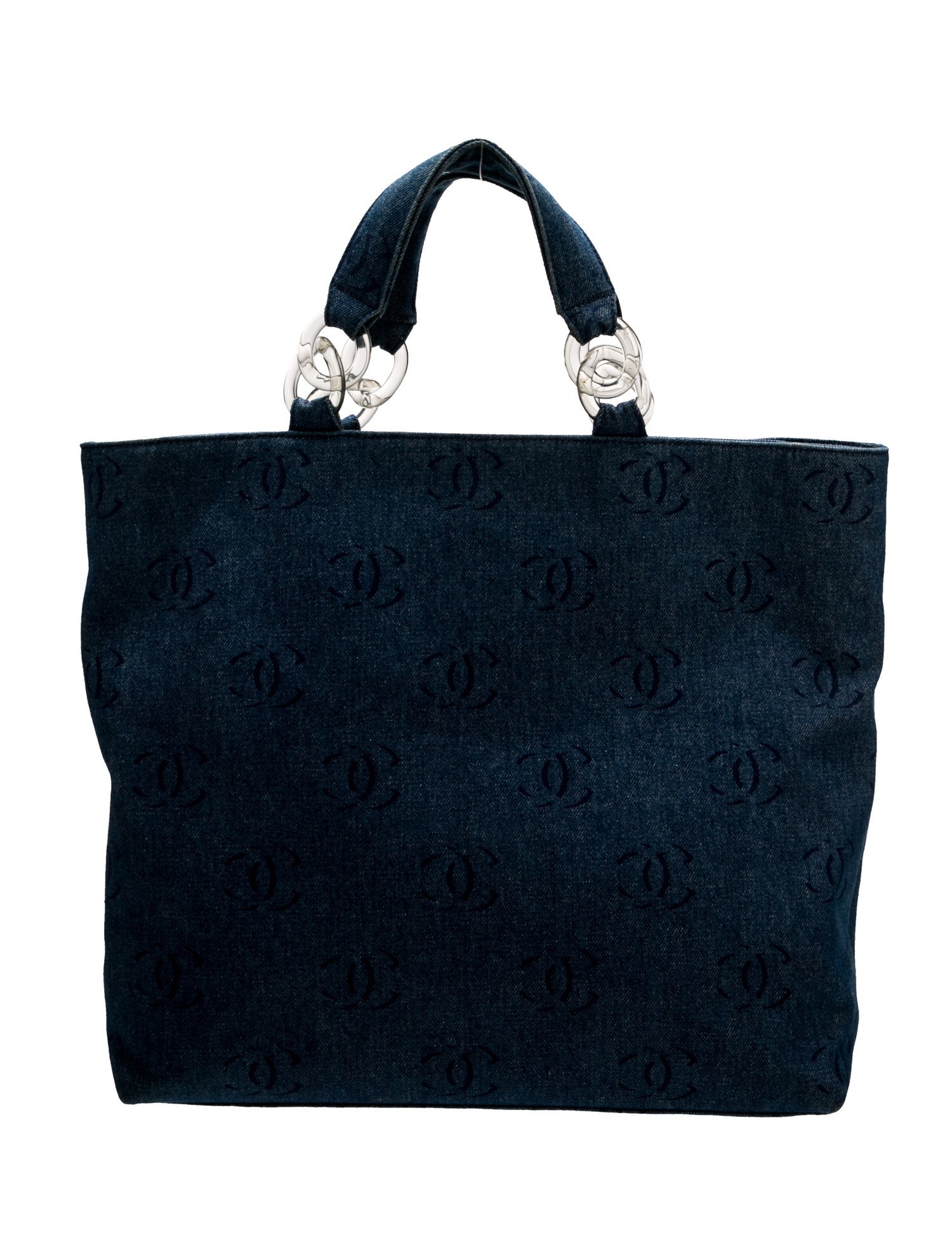 Chanel CC Denim Tote