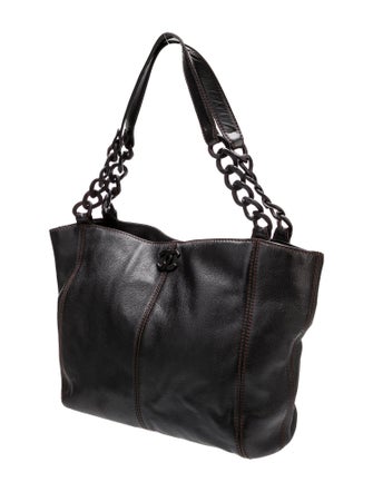 Chanel Quilted Tortoise CC Shoulder Bag