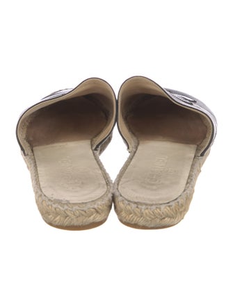 Chanel 2018 Interlocking CC Logo Espadrilles