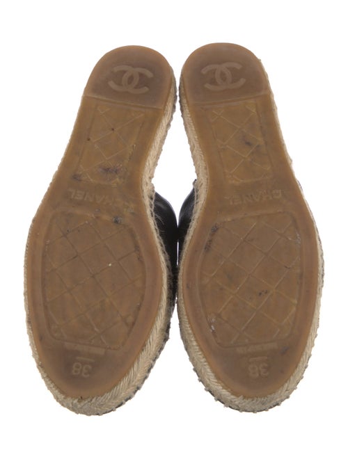 Chanel 2018 Interlocking CC Logo Espadrilles