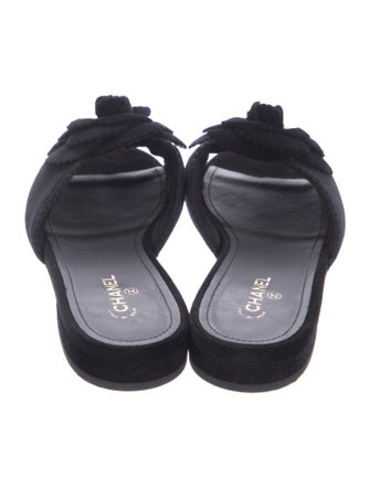 Chanel 2024 Interlocking CC Logo Slides