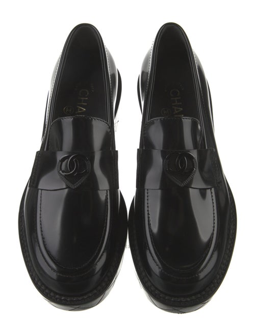 Chanel 2024 Interlocking CC Logo Loafers