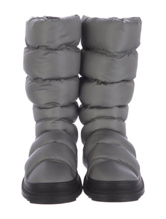 Chanel Interlocking CC Logo Nylon Boots