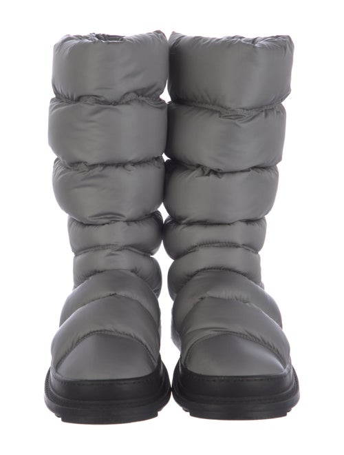 Chanel Interlocking CC Logo Nylon Boots