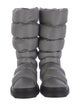 Chanel Interlocking CC Logo Nylon Boots