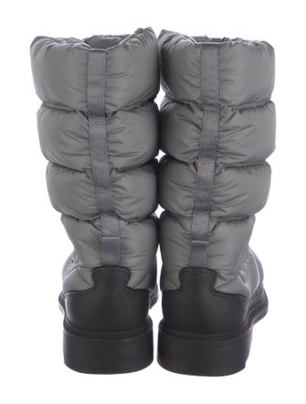 Chanel Interlocking CC Logo Nylon Boots