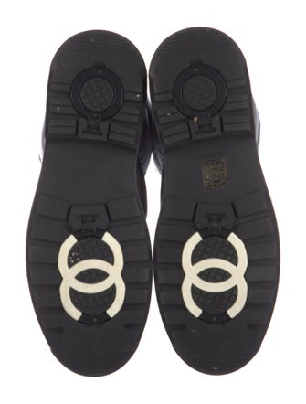 Chanel Interlocking CC Logo Nylon Boots
