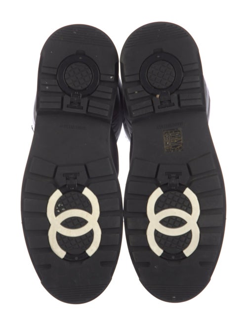 Chanel Interlocking CC Logo Nylon Boots