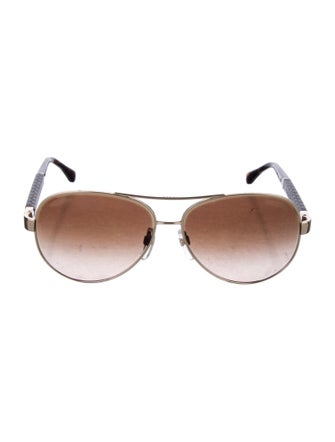 Chanel Interlocking CC Logo Aviator Sunglasses