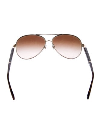 Chanel Interlocking CC Logo Aviator Sunglasses