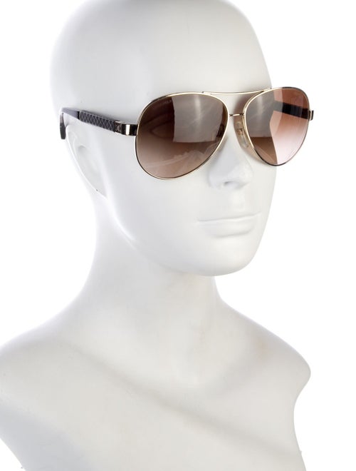 Chanel Interlocking CC Logo Aviator Sunglasses
