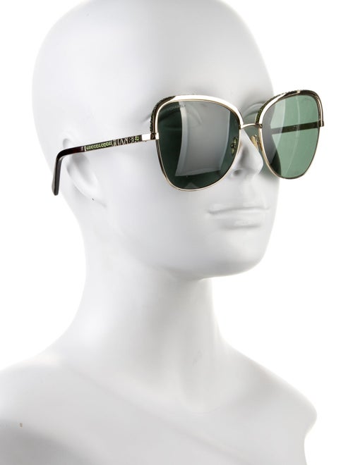 Chanel Interlocking CC Logo Oversize Sunglasses