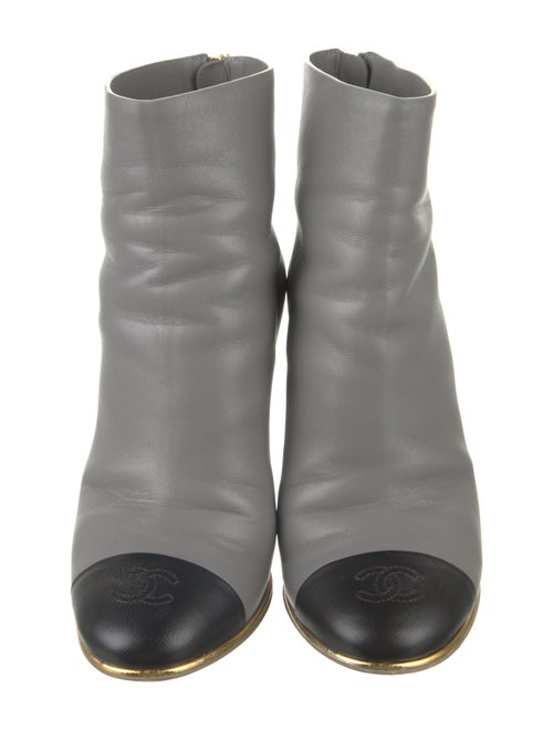 Chanel 2022 Interlocking CC Logo Boots