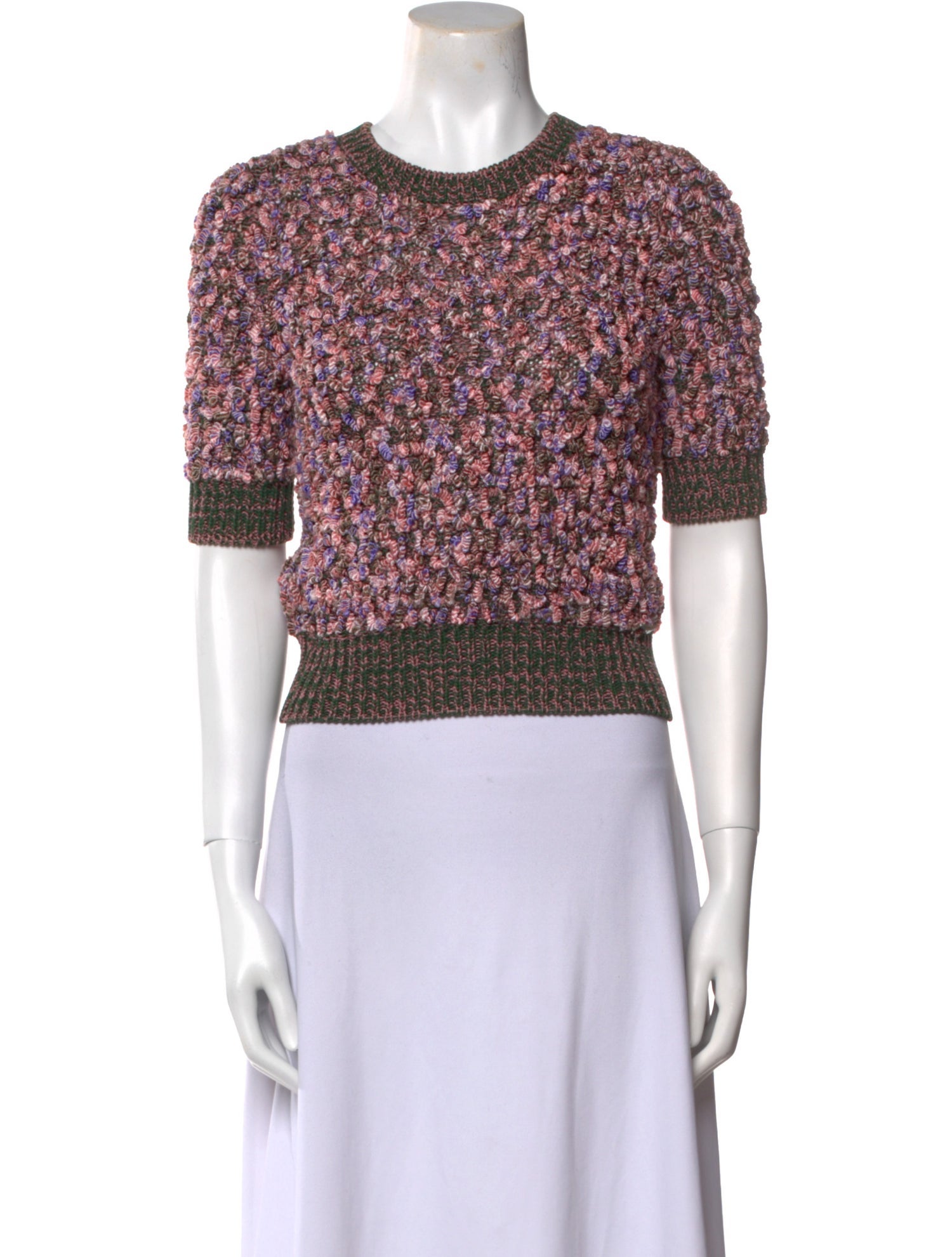 Chanel 2015 Tweed Pattern Sweater